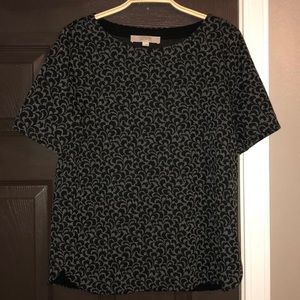 Floral Textured Top